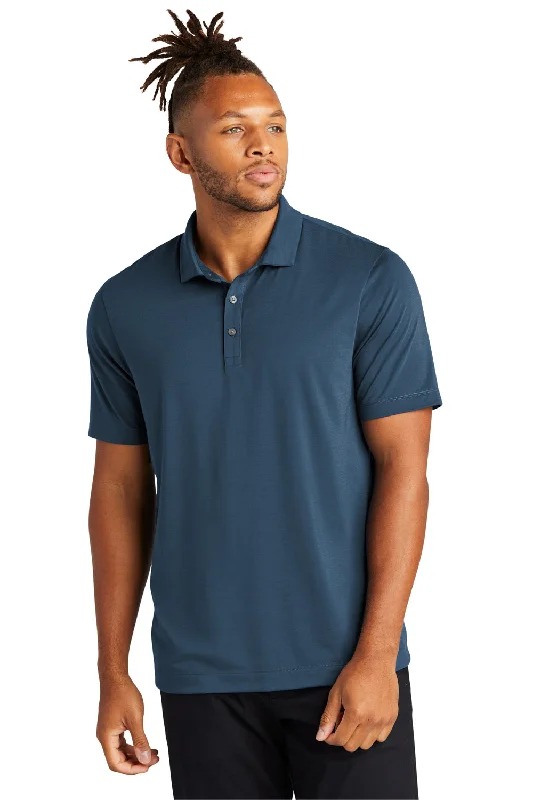 All-Season Wear Mercer+Mettle Mens Moisture Wicking Short Sleeve Polo Shirt - Insignia Blue All-Season Wear Mercer+Mettle Mens Moisture Wicking Short Sleeve Polo Shirt - Insignia Blue