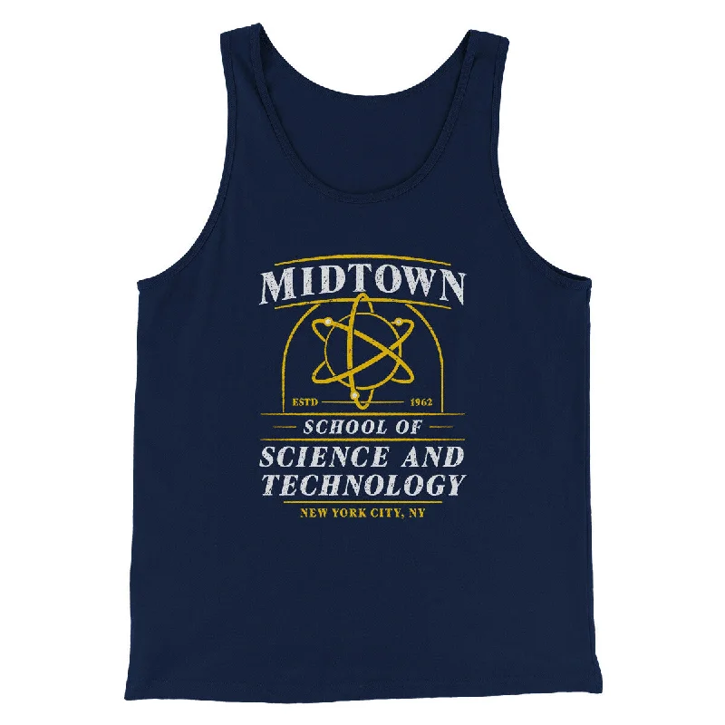 Soft Fabrics Midtown School Of Science And Technology Funny Movie Men/Unisex Tank Top