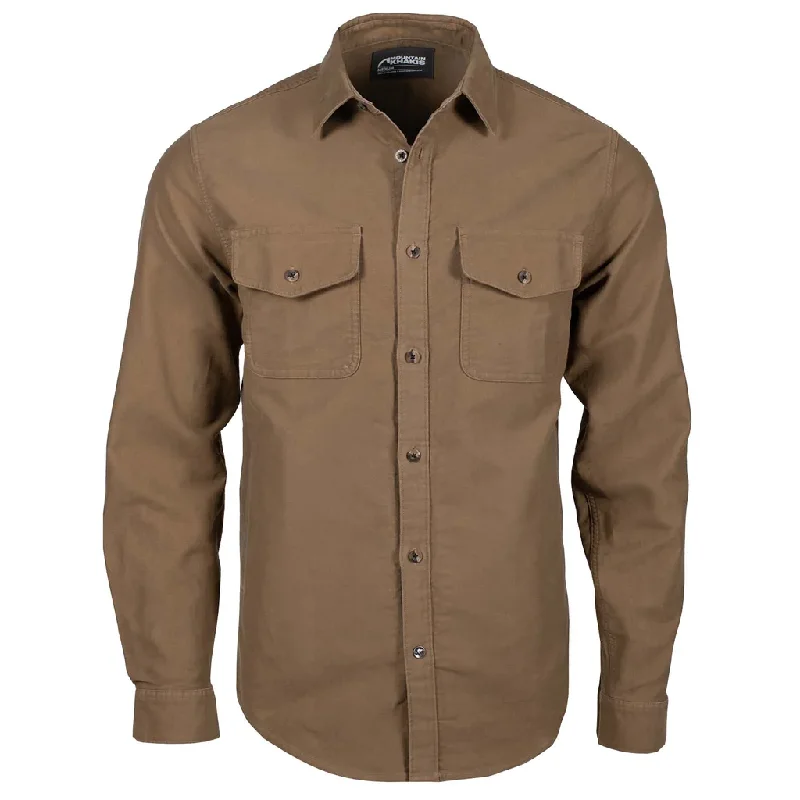 Relaxed Looks Mountain Khakis Moleskin Shirt Jac