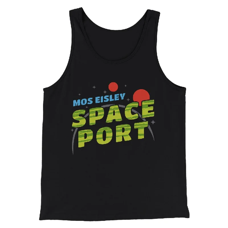 Chic Styles Mose Eisley Space Port Funny Movie Men/Unisex Tank Top