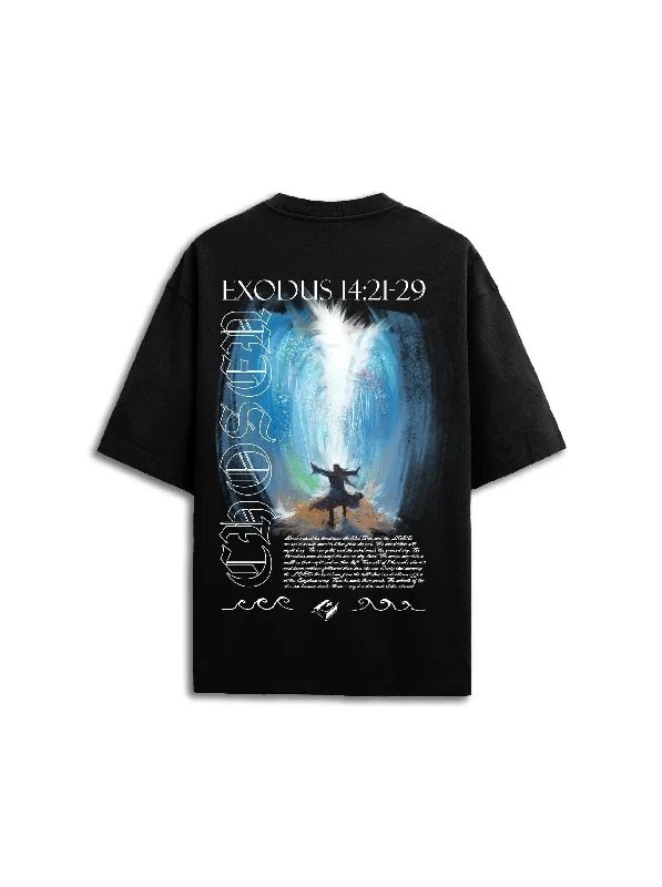 Lightweight Fabrics Moses Parting Sea Tee