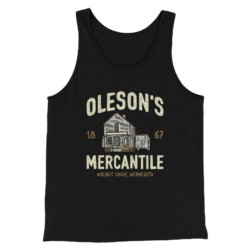 Fashion Tops Oleson's Mercantile Funny Movie Men/Unisex Tank Top