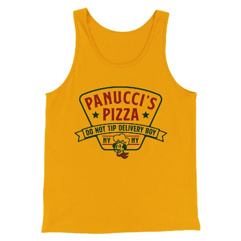 Easygoing Wardrobe Panucci's Pizza Men/Unisex Tank Top