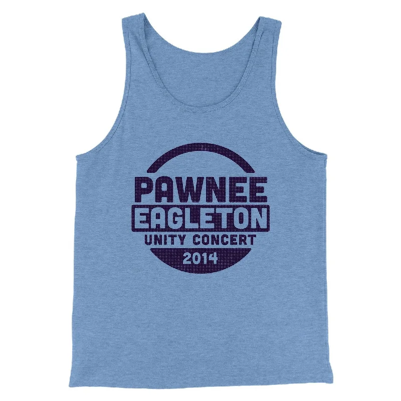 Casual Outerwear Pawnee Eagleton Unity Concert Men/Unisex Tank Top