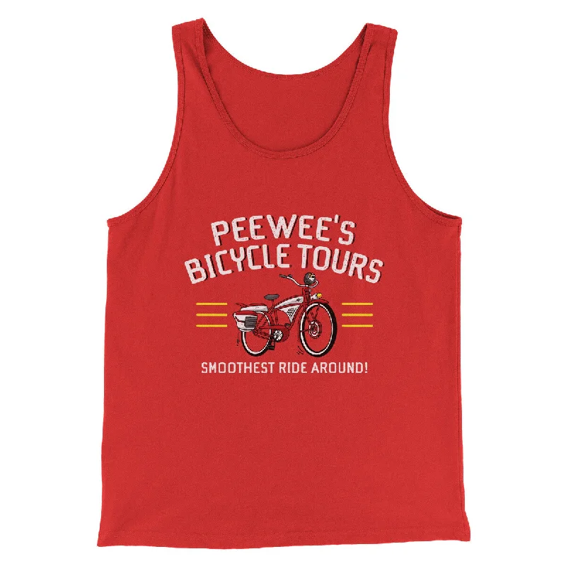 Relaxed Looks Peewee Bicycle Tours Men/Unisex Tank Top