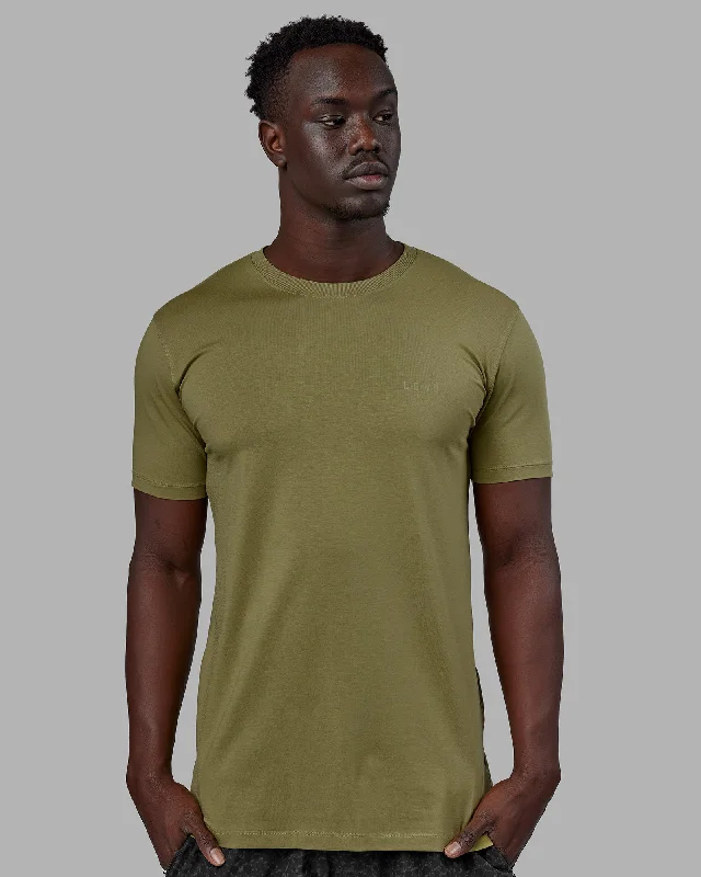 Casual Trousers Deluxe PimaFLX Tee - Moss Stone