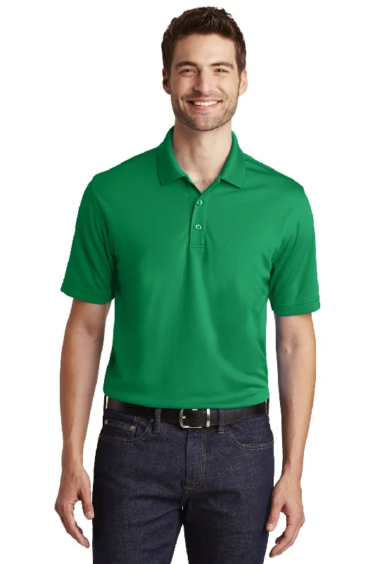 Chic Styles Port Authority Mens Dry Zone Moisture Wicking Short Sleeve Polo Shirt - Bright Kelly Green Chic Styles Port Authority Mens Dry Zone Moisture Wicking Short Sleeve Polo Shirt - Bright Kelly Green