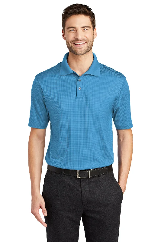 Outdoor Gear Port Authority Mens Performance Moisture Wicking Short Sleeve Polo Shirt - Ocean Blue Outdoor Gear Port Authority Mens Performance Moisture Wicking Short Sleeve Polo Shirt - Ocean Blue