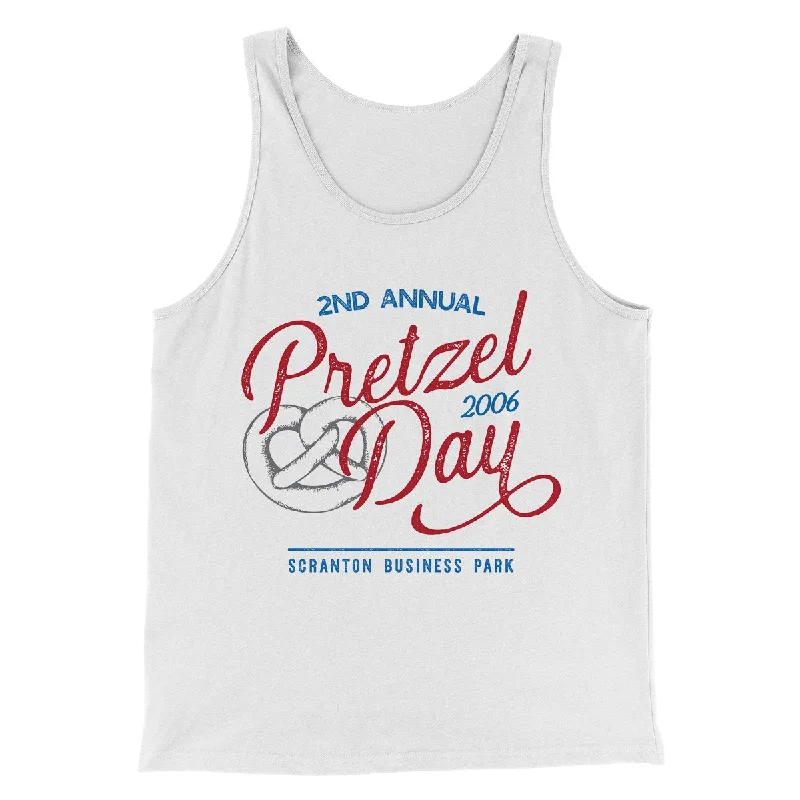Fresh Outfit Pretzel Day Men/Unisex Tank Top