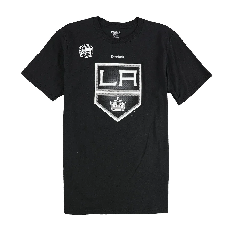 Weekend Styles Reebok Mens 2015 Stadium Series Graphic T-Shirt, Black, Medium