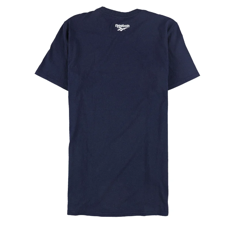 Modern Basics Reebok Mens Chicago Graphic T-Shirt, Blue, Medium