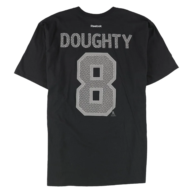 Fashion Bottoms Reebok Mens Doughty 8 Graphic T-Shirt, Black, X-Large
