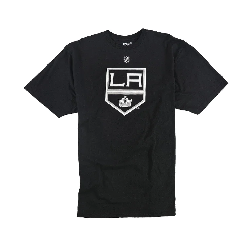 Denim Looks Reebok Mens LA Kings Doughty 8 Graphic T-Shirt, Black, X-Large