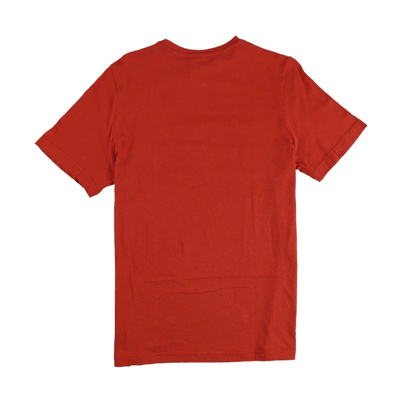 Comfy Tops Reebok Mens Series 1895 Graphic T-Shirt, Red, Medium