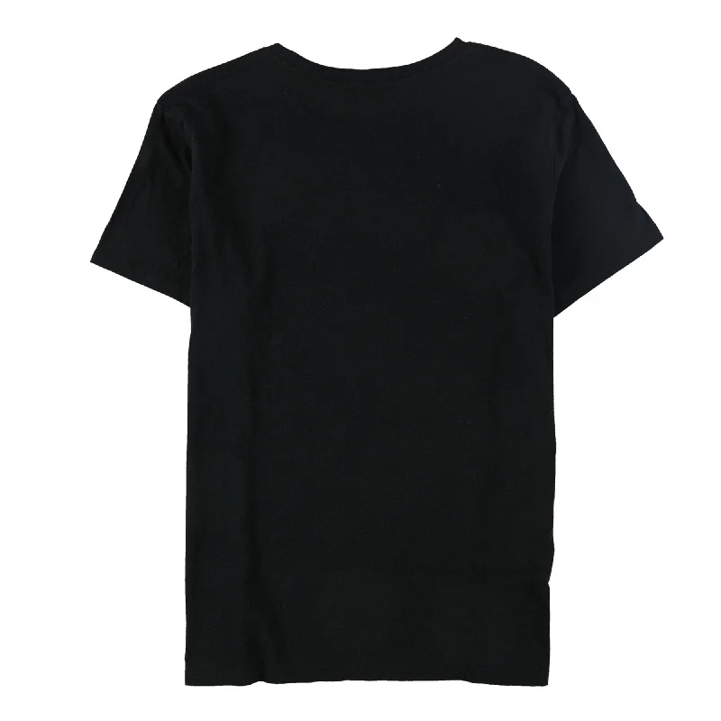 Winter Jackets Reef Mens Relaxed Graphic T-Shirt, Black, Large