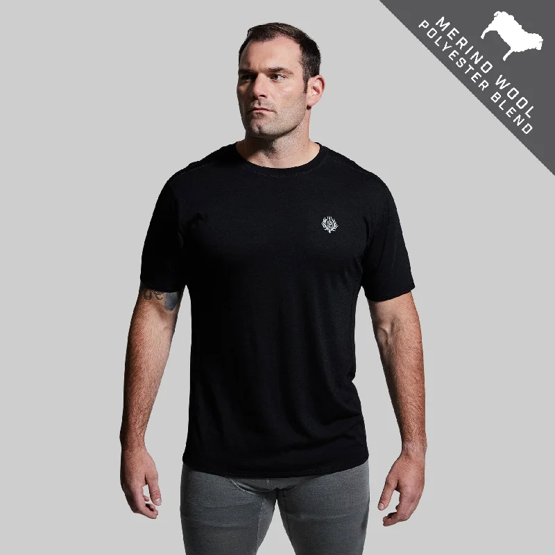 All-Day Wear Ridgeline Tee (Black)