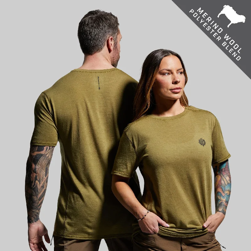 Layered Styles Ridgeline Tee (OD Green)
