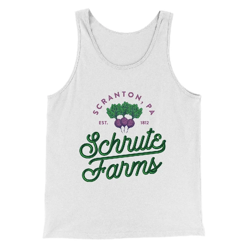 Soft Fabrics Schrute Farms Men/Unisex Tank Top