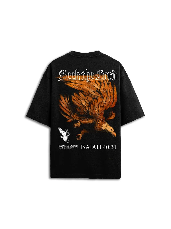 Office Outfits Seek The Lord Eagle Tee
