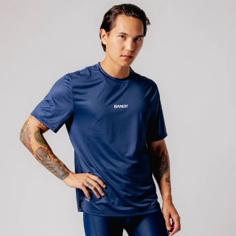 Fall Fashion Drift™ Performance Training Tee - NY Navy
