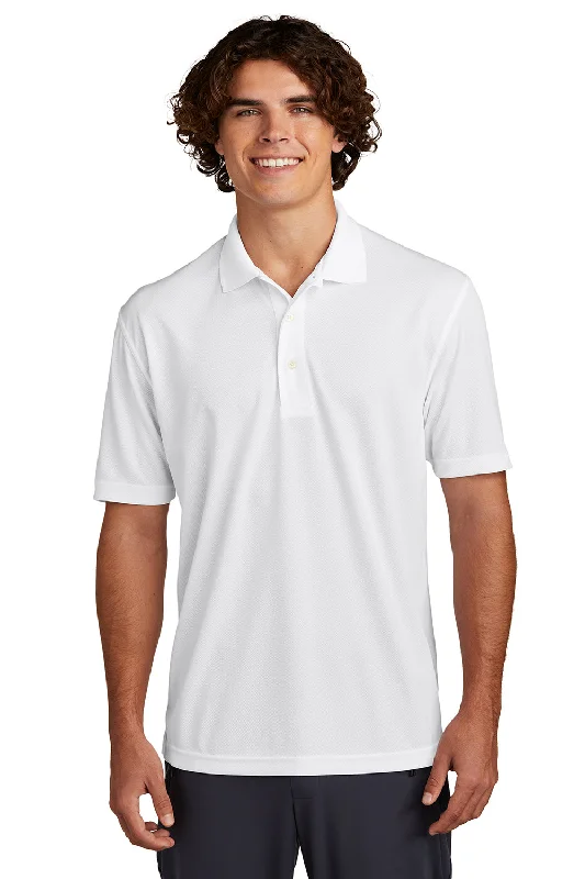 Casual Jackets Sport-Tek Mens Dri-Mesh Moisture Wicking Short Sleeve Polo Shirt - White Casual Jackets Sport-Tek Mens Dri-Mesh Moisture Wicking Short Sleeve Polo Shirt - White
