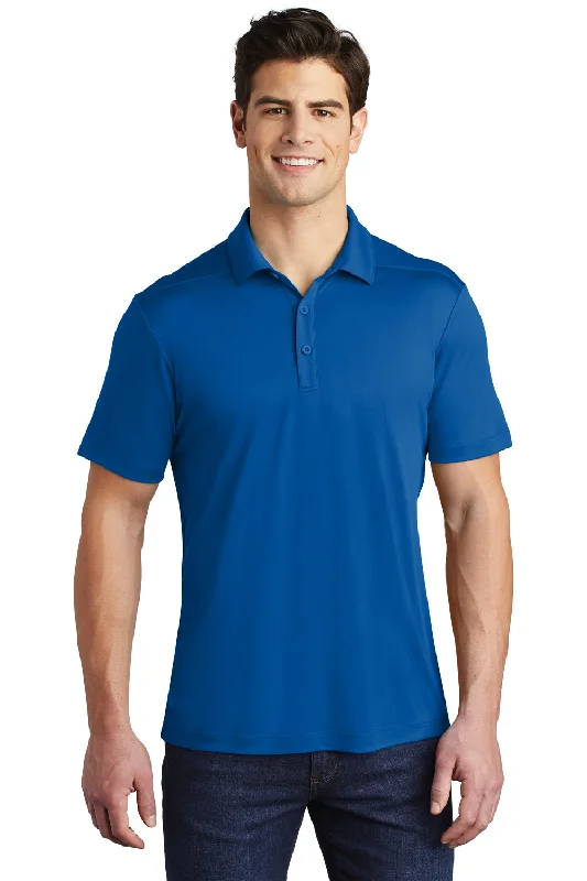 Casual Button-ups Sport-Tek Mens Moisture Wicking Short Sleeve Polo Shirt - True Royal Blue Casual Button-ups Sport-Tek Mens Moisture Wicking Short Sleeve Polo Shirt - True Royal Blue
