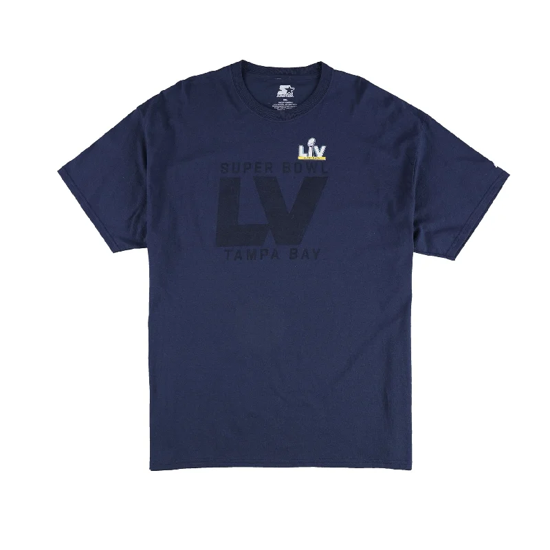 Relaxed Fit Clothing Starter Mens Super Bowl Lv Tampa Bay Graphic T-Shirt