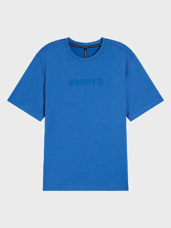 Stylish Casuals TEN THOUSAND PALACE BLUE VERSATILE TEE