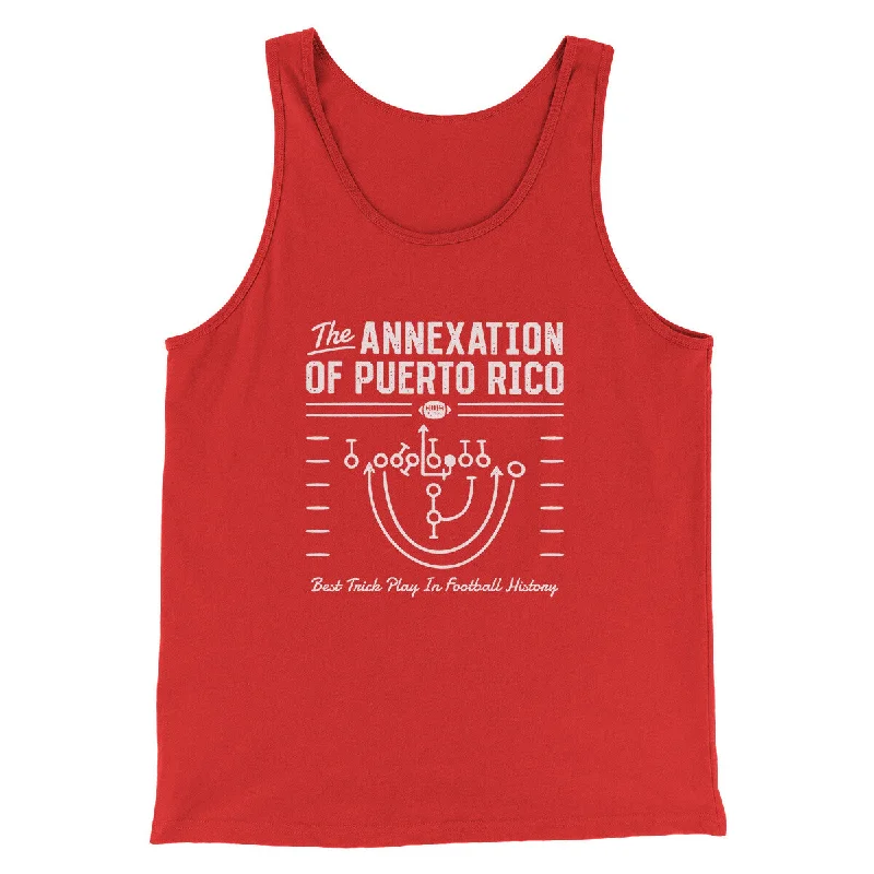 Stylish Casuals The Annexation Of Puerto Rico Funny Movie Men/Unisex Tank Top