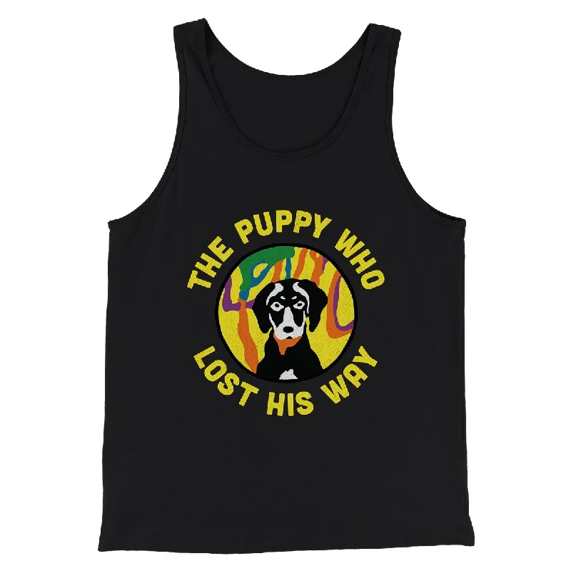 Practical Clothing The Puppy Who Lost His Way Funny Movie Men/Unisex Tank Top