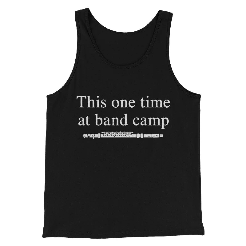 Minimalist Pieces This One Time At Band Camp Funny Movie Men/Unisex Tank Top
