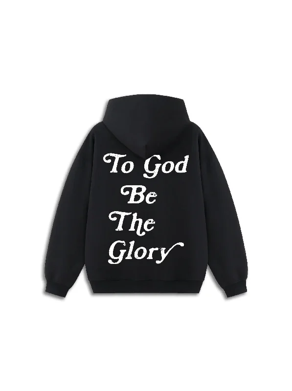 Sporty Jackets To God Be The Glory Hoodie