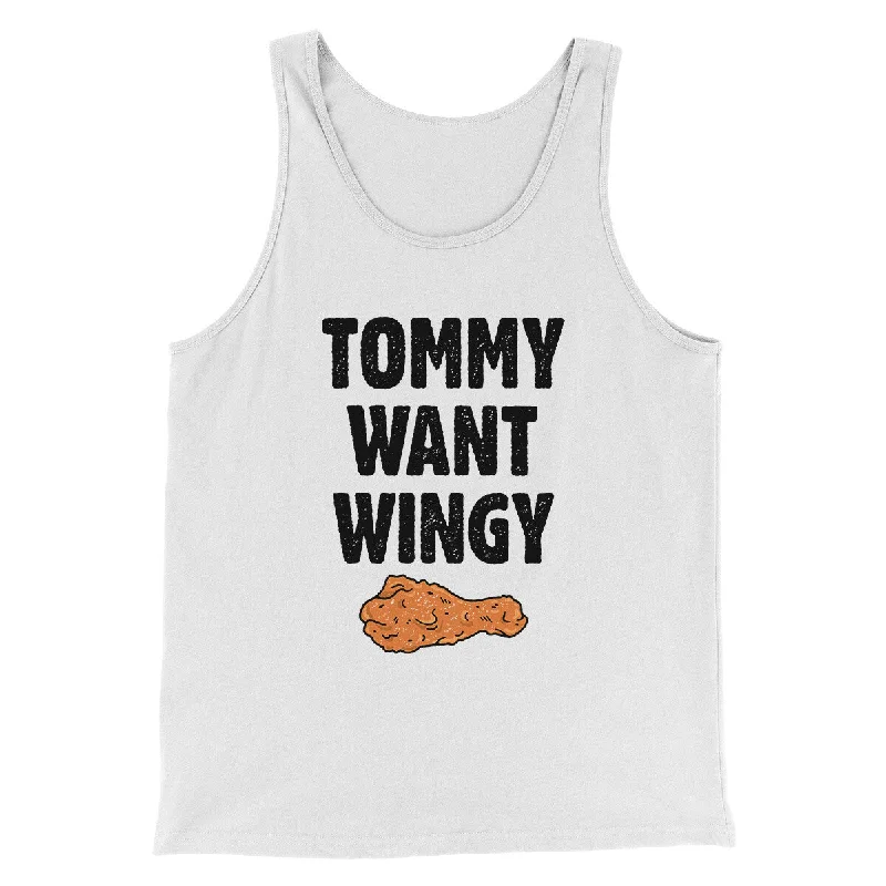 Athletic Gear Tommy Want Wingy Funny Movie Men/Unisex Tank Top