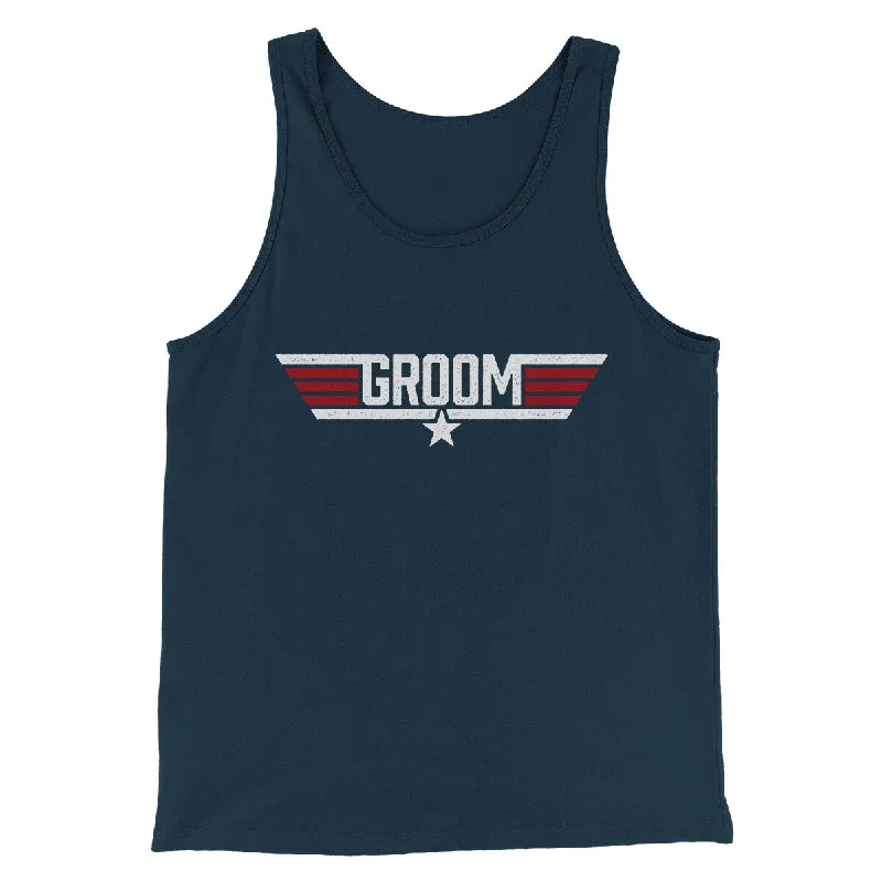 Sporty Wear Groom Funny Movie Men/Unisex Tank Top