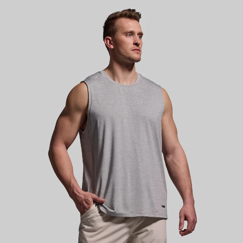 Everyday Apparel Training Muscle Tank (Heather Grey)