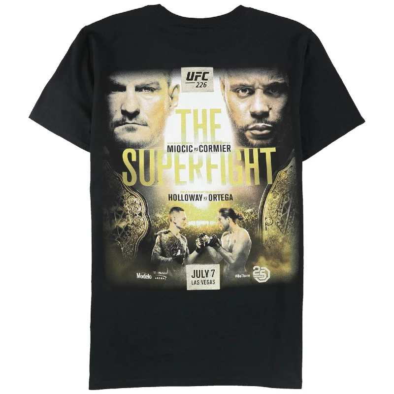 Relaxed Fit Clothing Ufc Mens 226 July 7 Las Vegas The Superfight Graphic T-Shirt
