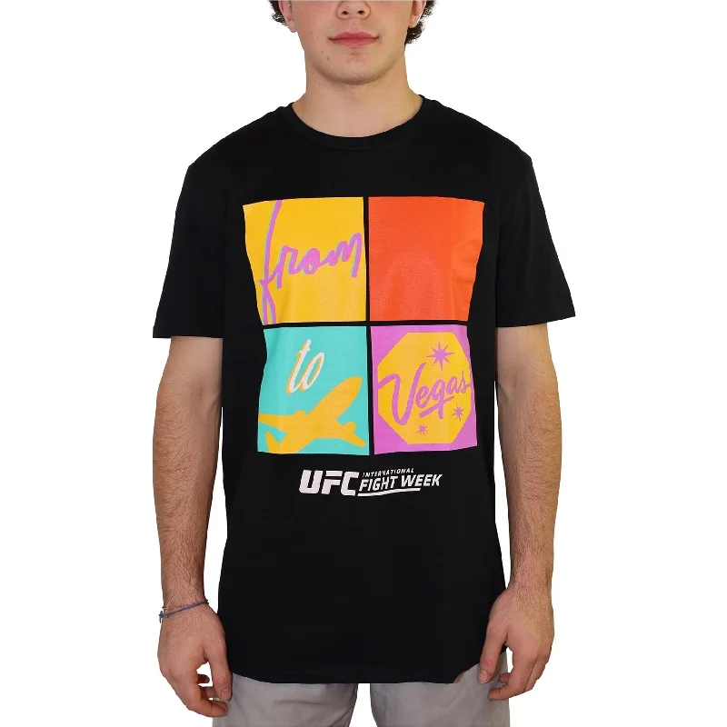 Everyday Apparel Ufc Mens From To Vegas Graphic T-Shirt