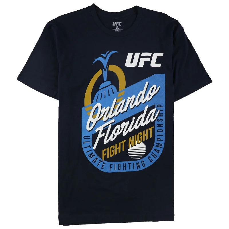 Designer Pieces Ufc Mens Orlando Florida Fight Night Graphic T-Shirt
