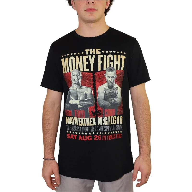 Layered Styles Ufc Mens The Money Fight Graphic T-Shirt