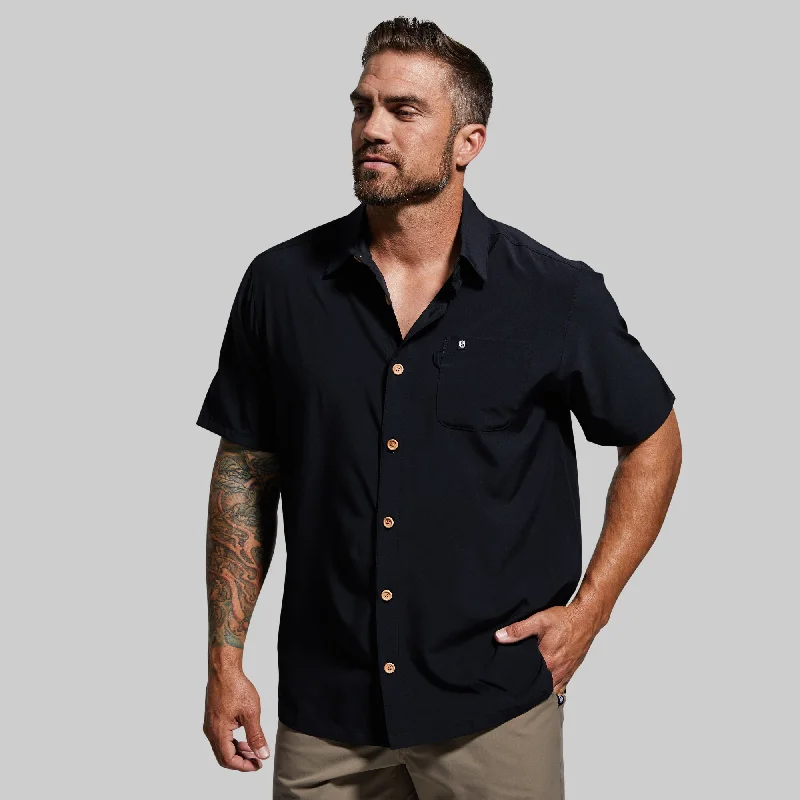 Minimalist Pieces Voyager Button Up (Black)