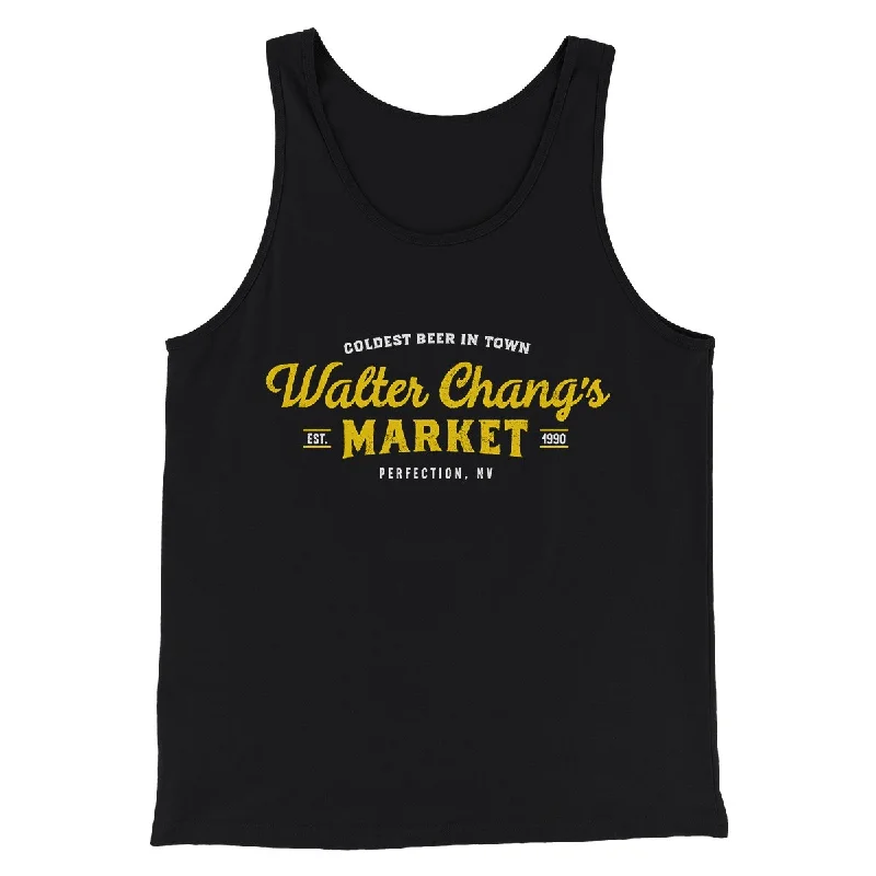 Comfy Tops Walter Chang's Market Funny Movie Men/Unisex Tank Top