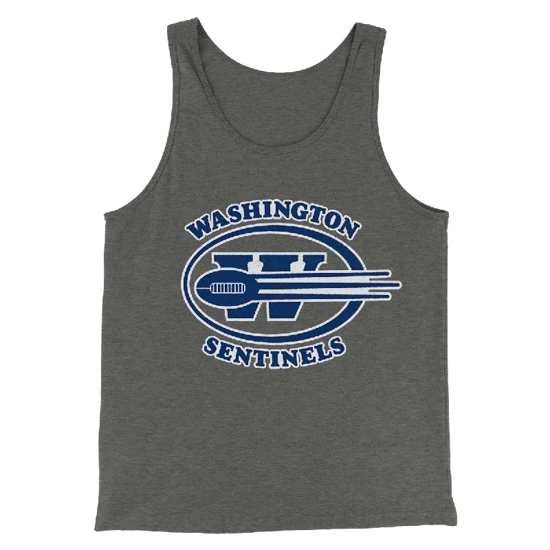 Athletic Tops Washington Sentinels Funny Movie Men/Unisex Tank Top