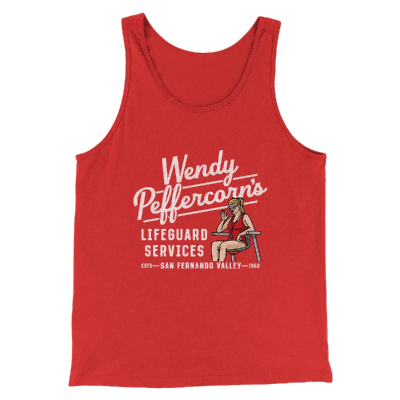 Everyday Look Wendy Peffercorn’s Lifeguard Services Men/Unisex Tank Top