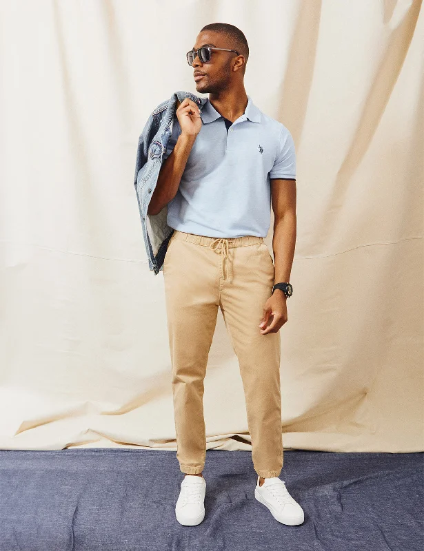 Casual Trousers RECYCLED PLASTIC PIQUE POLO SHIRT