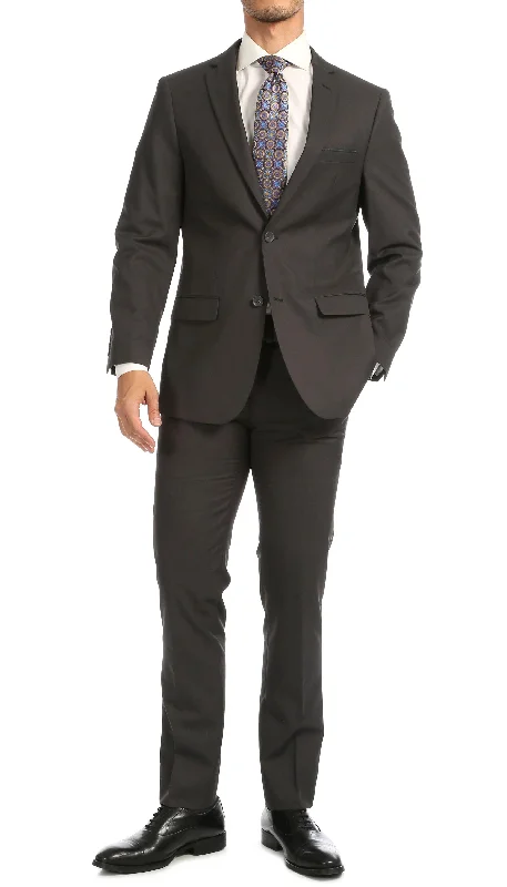 Casual Shoes Windsor Charcoal Slim Fit 2pc Suit