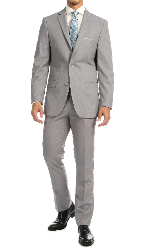 Stylish Jeans Windsor Light Grey Slim Fit 2pc Suit