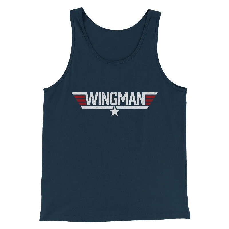 Premium Clothing Wingman Funny Movie Men/Unisex Tank Top