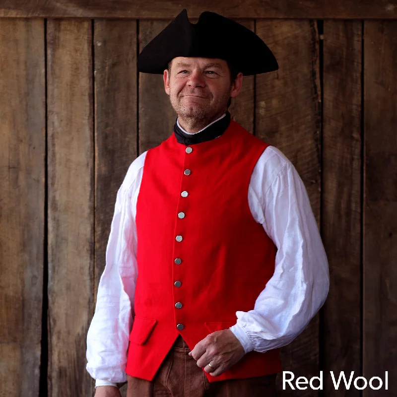 Classic Apparel 1770's Waistcoat in Wool