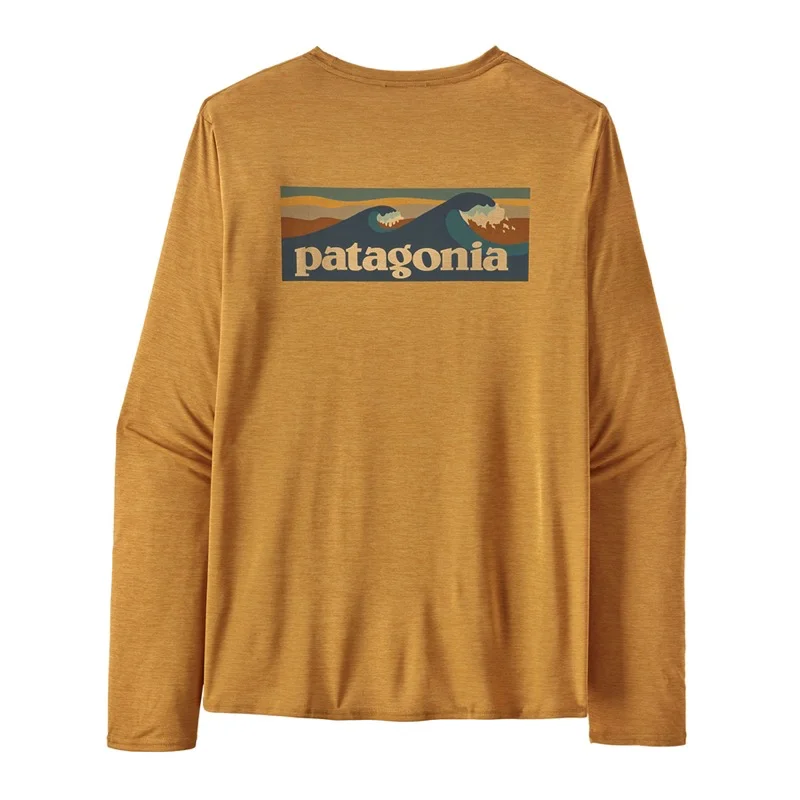 Outdoor Gear Patagonia Ms L/S Cap Cool Daily Graphic Shirt - Waters - 45170