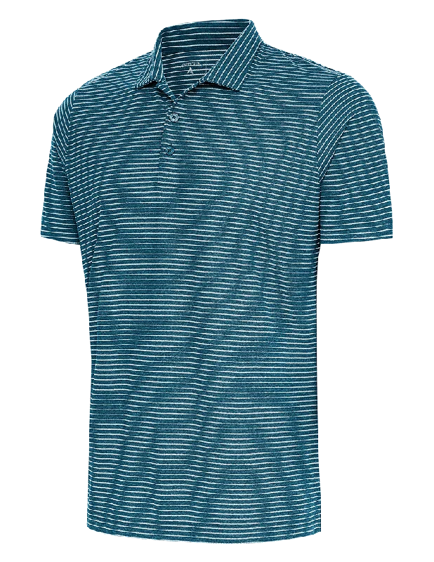 Daily Looks Antigua: Men's Essentials Polo - 762 DeepTealHeather/White Esteem 104576 Daily Looks Antigua: Men's Essentials Polo - 762 DeepTealHeather/White Esteem 104576